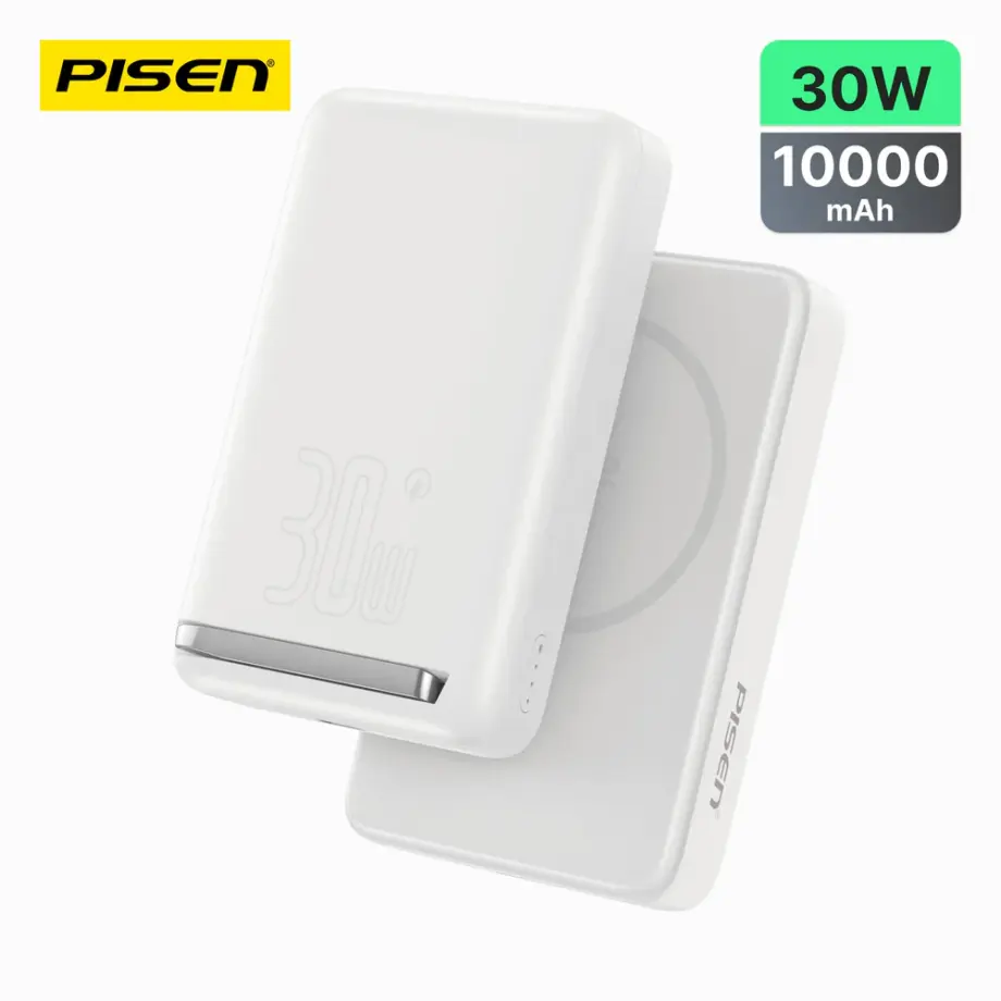 PISEN MagiPi 10000mAh Wireless Powerbank（White)