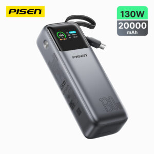 PISEN Bolt 130W 20000mAh Power Bank